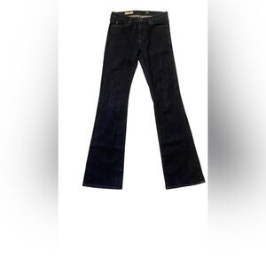 AG Adriano Goldschmied Boot Cut Dark Blue Denim Size 27